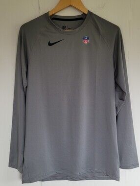 Nike Medium Grey Dri-FIT NFL Performance Long Sleeve